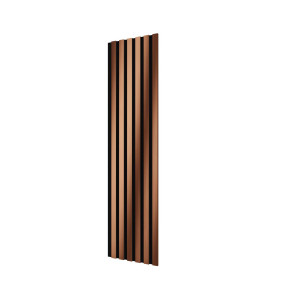 Комплект акустических панелей Cosca Décor, черный войлок, 1200х300х19мм, рейки ЭКОПОЛИМЕР, красная медь/2шт.