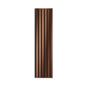 Комплект акустических панелей Cosca Décor, черный войлок, 1200х300х19мм, рейки ЭКОПОЛИМЕР, красная медь/2шт.
