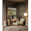 Комплект акустических панелей Cosca Décor, черный войлок, 1200х300х19мм, рейки ЭКОПОЛИМЕР, шампань/2шт.