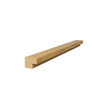 Торцевая рейка Cosca Décor 25х19х1350мм, МДФ, дуб медный