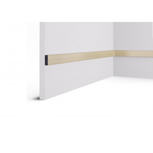 Рейка Cosca Décor RX010-053, 30х10, 2000мм, Золото матовое /24