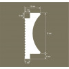 Рейка Cosca Décor RX014, 31х12, 2800мм, Экополимер/50