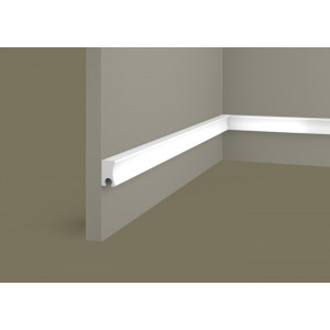 Заглушка Cosca Décor ZP008, 30х18, 2800мм, правая, для рейки RX008, Экополимер/33