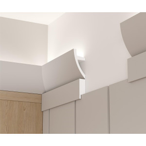 Карниз Cosca Décor KX072, 75х33, 2000мм, Экополимер/9