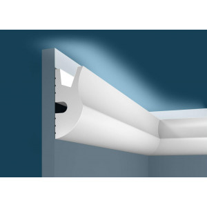 Карниз Cosca Décor KX026, 95х42, 2000мм, Экополимер/8