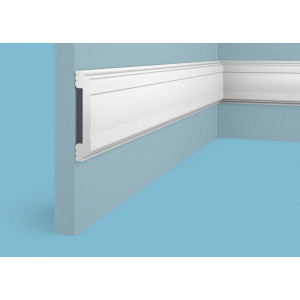 Молдинг Cosca Décor MX007, 80х16, 2000мм, Экополимер/13 Молдинг Cosca Décor MX007, 80х16, 2000мм, Экополимер/13