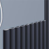 Молдинг Cosca Décor финишный MF005, 46х12, 2800мм, Экополимер/36