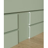 Плинтус Cosca Décor PX057, 100х10, 2000мм, Экополимер/30