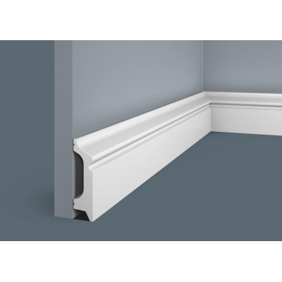 Плинтус Cosca Décor PX001, 78х21, 2000мм, Экополимер/9