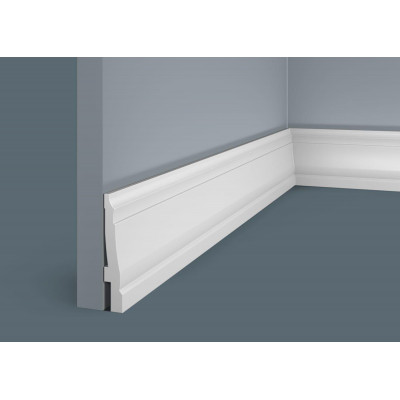 Плинтус Cosca Décor PX024, 80х14, 2000мм, Экополимер/16