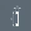 Плинтус Cosca Décor PX050, 65х15, 2000мм, Экополимер/16