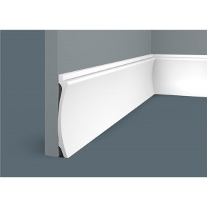 Плинтус Cosca Décor PX046, 112х15, 2000мм, Экополимер/9