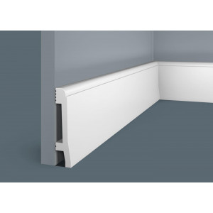 Плинтус Cosca Décor PX022, 100х22, 2000мм, Экополимер/20 Плинтус Cosca Décor PX022, 100х22, 2000мм, Экополимер/20