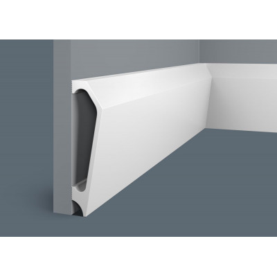 Плинтус Cosca Décor PX041, 133х16, 2000мм, Экополимер/10