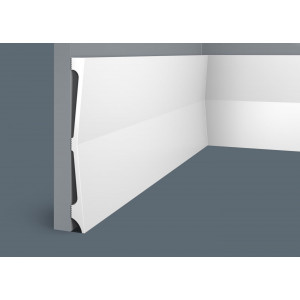 Плинтус Cosca Décor PX039, 185х16, 2000мм, Экополимер/12
