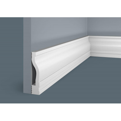Плинтус Cosca Décor PX017, 95х20, 2000мм, Экополимер/8