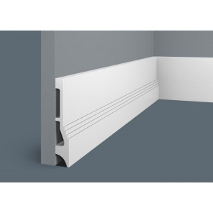 Плинтус Cosca Décor PX047, 112х20, 2000мм, Экополимер/20