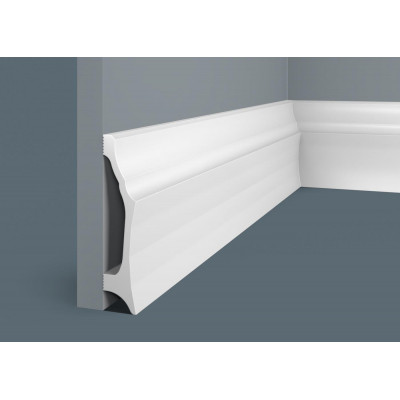 Плинтус Cosca Décor PX009, 120х25, 2000мм, Экополимер/12