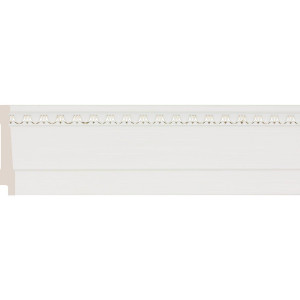Плинтус Cosca Décor 90, Слоновая кость, B90(2)/W25