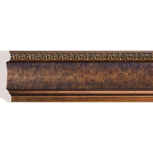166-767 Плинтус Cosca Décor 90, Античная медь