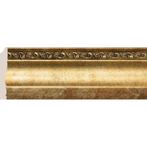 153-552 Плинтус Cosca Décor 95, Античное золото