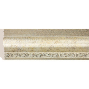153-553 Плинтус Cosca Décor 95, Античная платина