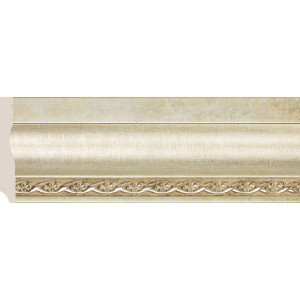 153-933 Плинтус Cosca Décor 95, Матовое золото