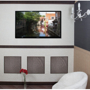 153-2 Плинтус Cosca Décor 95, Красное дерево