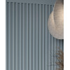 Плинтус Cosca Décor WP07, экошпон, дуб Айсберг, 80x16x2400 мм, МДФ