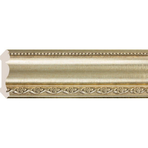154-933 Карниз Cosca Décor 107, Матовое золото
