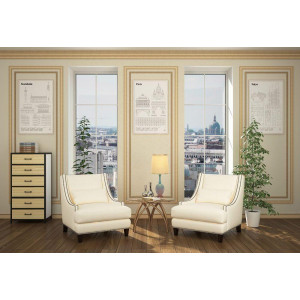 Молдинг Cosca Décor 20, Мрамор, D20(2)/GR4-1