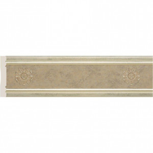 Бордюр Cosca Décor 80-5 Розетка, Платина, W80(2)R/937 Бордюр Cosca Décor 80-5 Розетка, Платина, W80(2)R/937