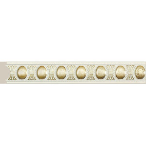 Молдинг Cosca Décor 30, Белый с золотом, D30(1)/W27G Молдинг Cosca Décor 30, Белый с золотом, D30(1)/W27G