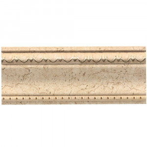 Плинтус Cosca Décor потолочный 90, Мрамор, T90(2)/GR4-1