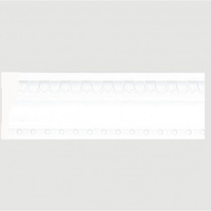 Плинтус Cosca Décor потолочный 60, Белый мат, T60(1)/W27