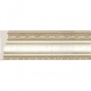 Плинтус Cosca Décor потолочный 90, Платина, T90(2)/937