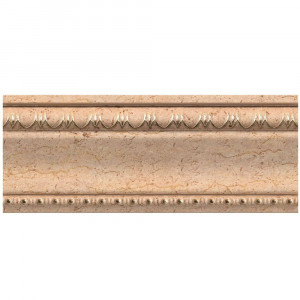 Плинтус Cosca Décor потолочный 90, Топаз, T90(2)/BR4-1