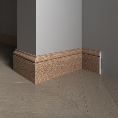 Напольный плинтус Decor Dizayn 005-90SH