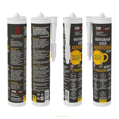 Клей монтажный Decor Dizayn AK-125