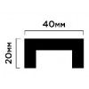 Декоративная рейка LB40 G216 HIWOOD