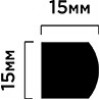 Молдинг D15V2 BK114 HIWOOD