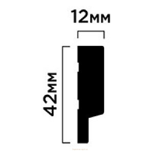 Финишный молдинг LF124A BR395 HIWOOD Финишный молдинг LF124A BR395 HIWOOD