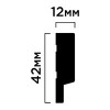 Финишный молдинг LF124A S387K HIWOOD