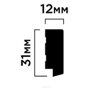 Финишный молдинг LF124B BR417K HIWOOD Финишный молдинг LF124B BR417K HIWOOD