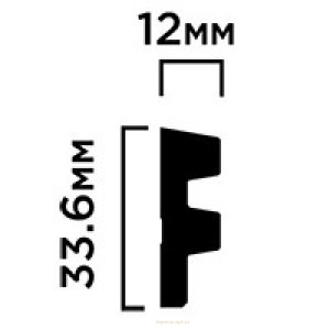 Финишный молдинг LF129A GR24N HIWOOD Финишный молдинг LF129A GR24N HIWOOD