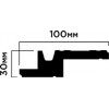 Карниз A100V1 HIWOOD