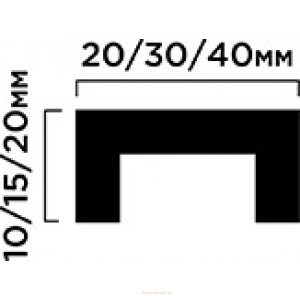 Молдинг LB30 HIWOOD