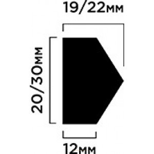 Молдинг TRN30 HIWOOD
