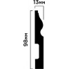Напольный плинтус B100 HIWOOD