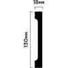 Напольный плинтус B130V1 HIWOOD